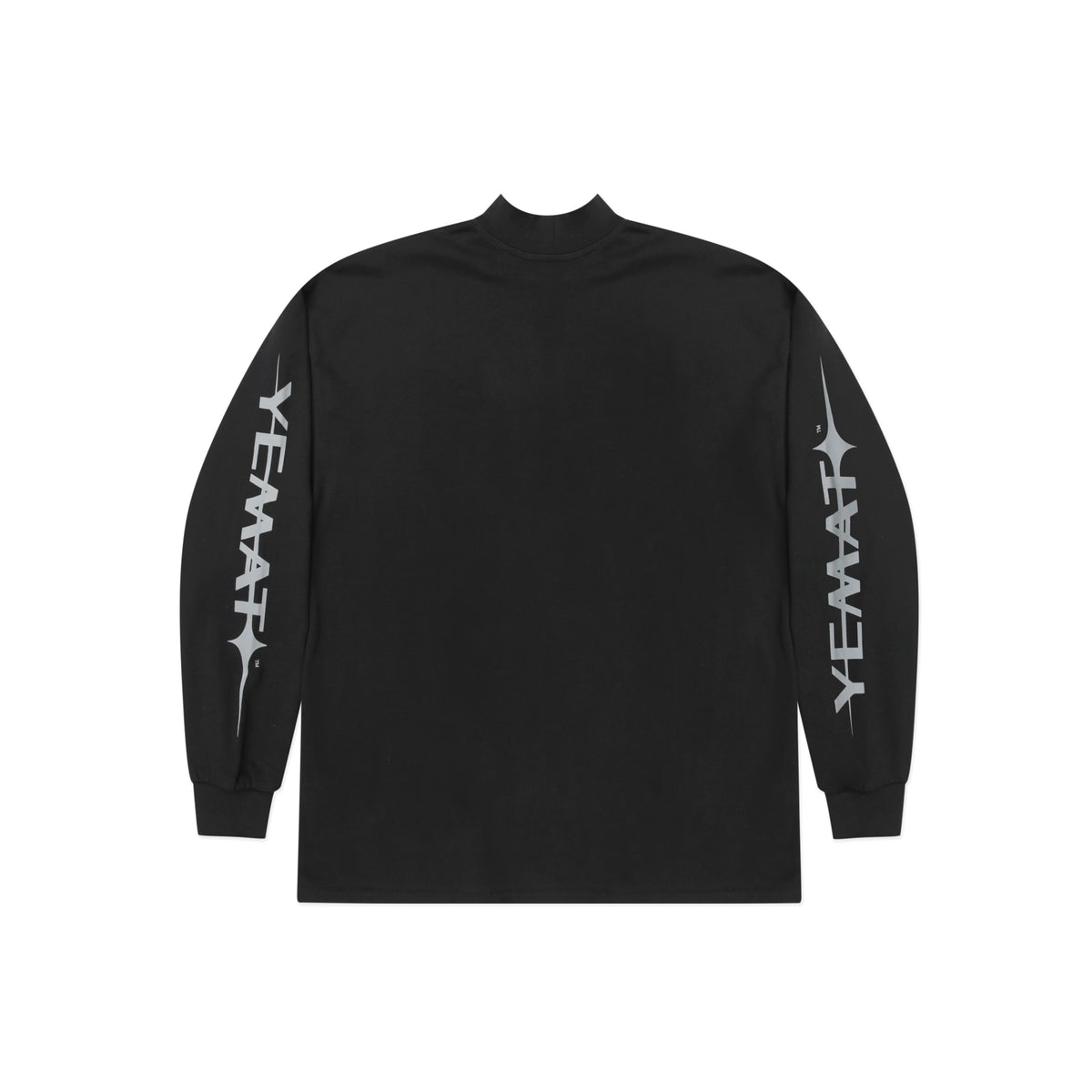 YEMAT Shadowline Longsleeve Black — back view