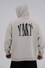 Yemat Force Beige Hoodie male back YMT suction print 450 GSM organic cotton made in Portugal
