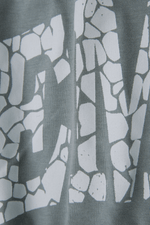 Yemat Fracture Edge Classic Tee fabric texture close up 240 GSM organic cotton luxury streetwear Australia